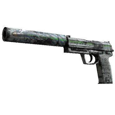 USP-S | Road Rash  (Battle-Scarred)