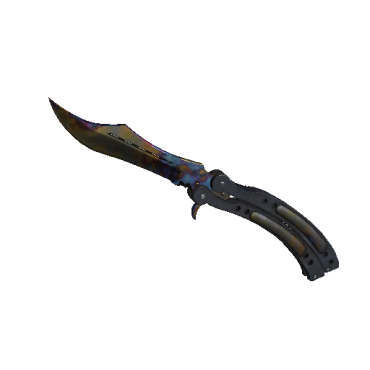 Butterfly Knife | Case Hardened  (Minimal Wear)