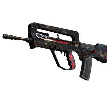 FAMAS | Styx  (Battle-Scarred)