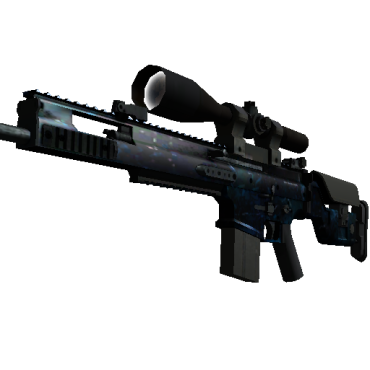 StatTrak™ SCAR-20 | Grotto  (Well-Worn)