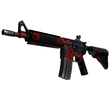 M4A4 | Evil Daimyo  (Battle-Scarred)