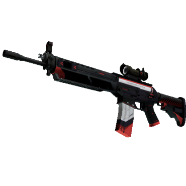 SG 553 | Cyrex  (Well-Worn)