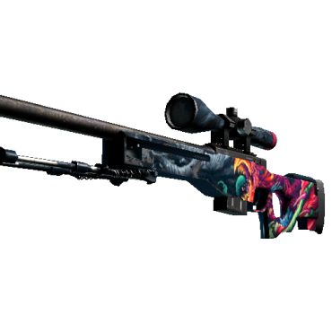 StatTrak™ AWP | Hyper Beast  (Well-Worn)