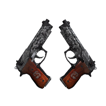 StatTrak™ Dual Berettas | Dualing Dragons  (Field-Tested)