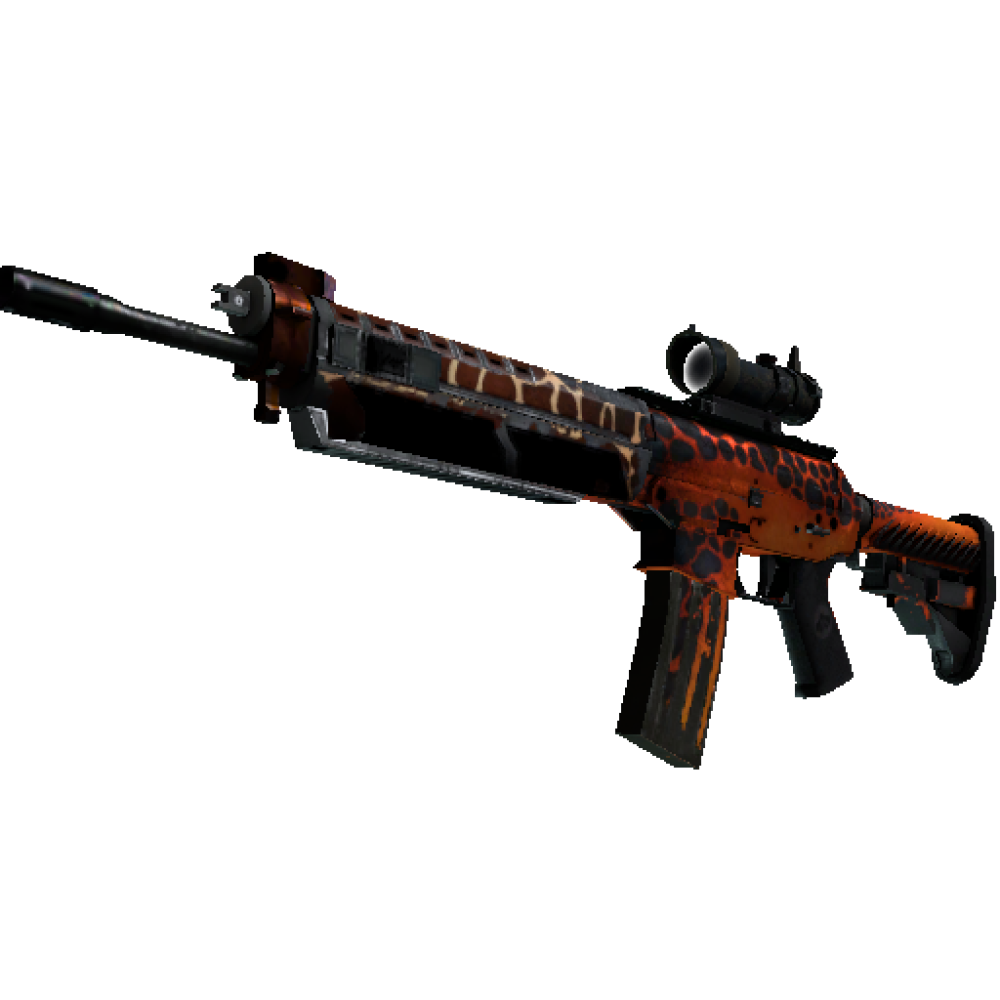 StatTrak&trade; SG 553 | Tiger Moth  (Battle-Scarred)