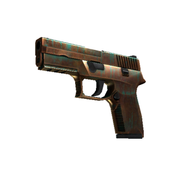 StatTrak™ P250 | Verdigris  (Minimal Wear)