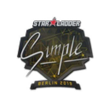 Sticker | s1mple | Berlin 2019