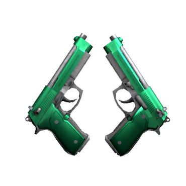 Dual Berettas | Emerald  (Factory New)