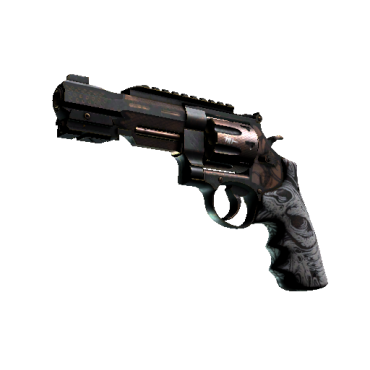 StatTrak™ R8 Revolver | Bone Forged  (Minimal Wear)