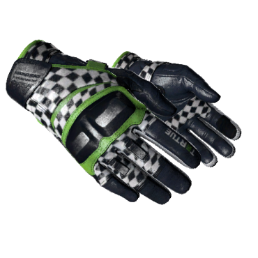 Moto Gloves | Finish Line  (Minimal Wear)