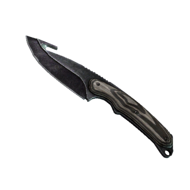 Gut Knife | Black Laminate  (Minimal Wear)