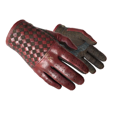 Driver Gloves | Crimson Weave  (Field-Tested)