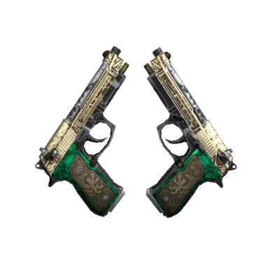 StatTrak™ Dual Berettas | Royal Consorts  (Field-Tested)