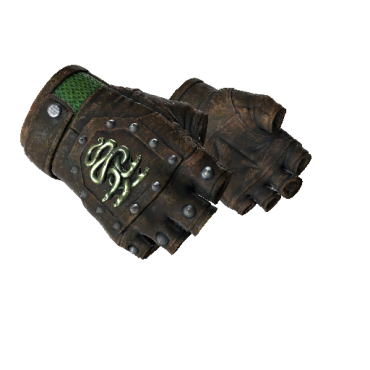 Hydra Gloves | Emerald  (Battle-Scarred)