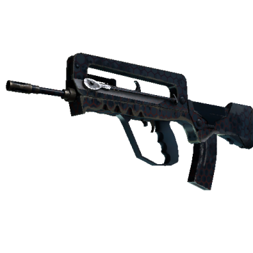 FAMAS | Hexane  (Well-Worn)