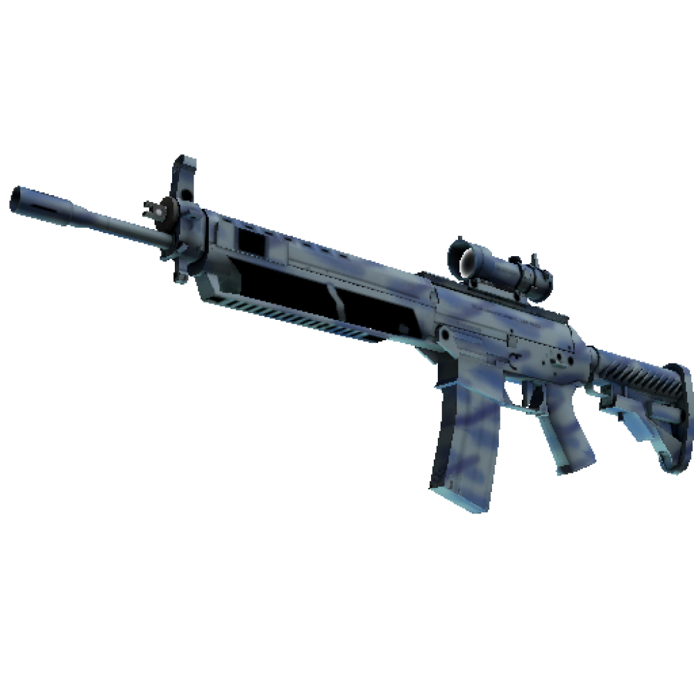 StatTrak&trade; SG 553 | Wave Spray  (Minimal Wear)