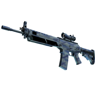 StatTrak™ SG 553 | Wave Spray  (Minimal Wear)