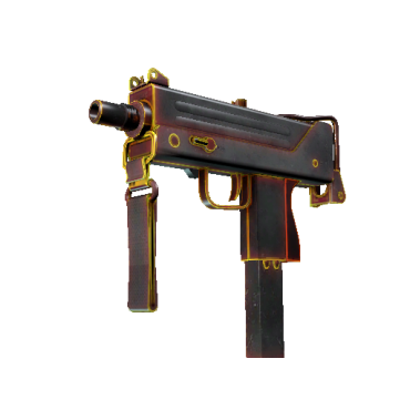 MAC-10 | Heat  (Well-Worn)