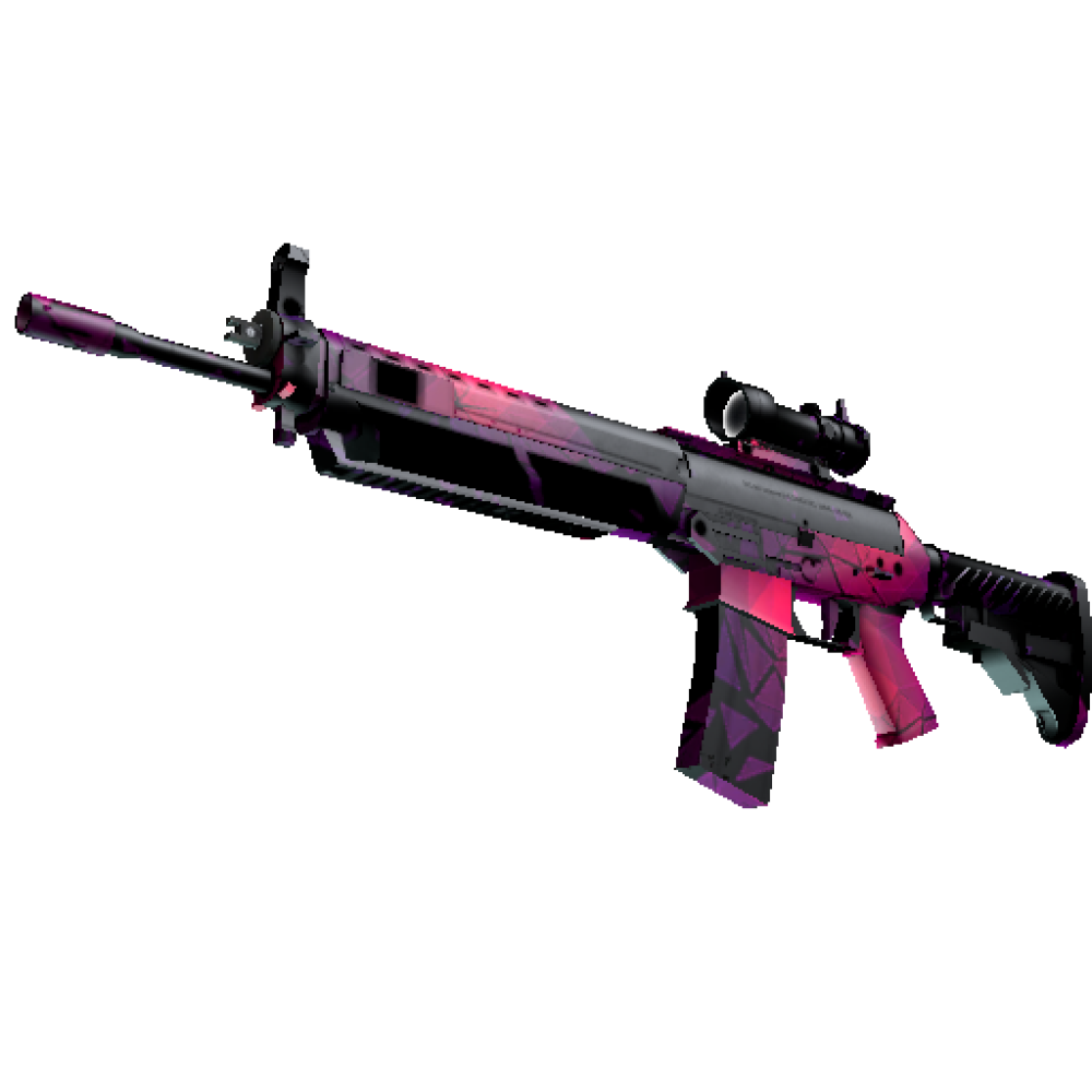 StatTrak&trade; SG 553 | Pulse  (Minimal Wear)