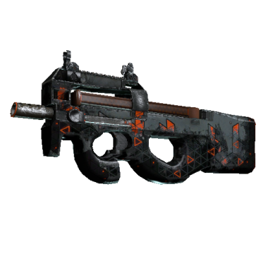 P90 | Trigon  (Battle-Scarred)